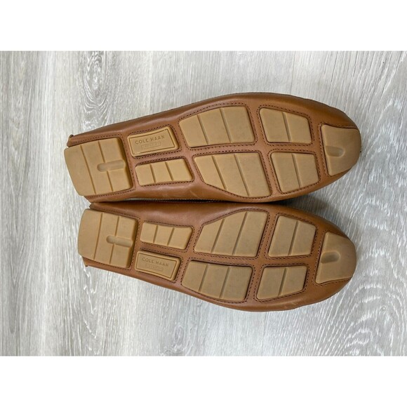 Cole Haan Wyatt Bit C35784 Men 9.5M Brown Leather Horsebit Driver MoccasinLoafer - Picture 6 of 10